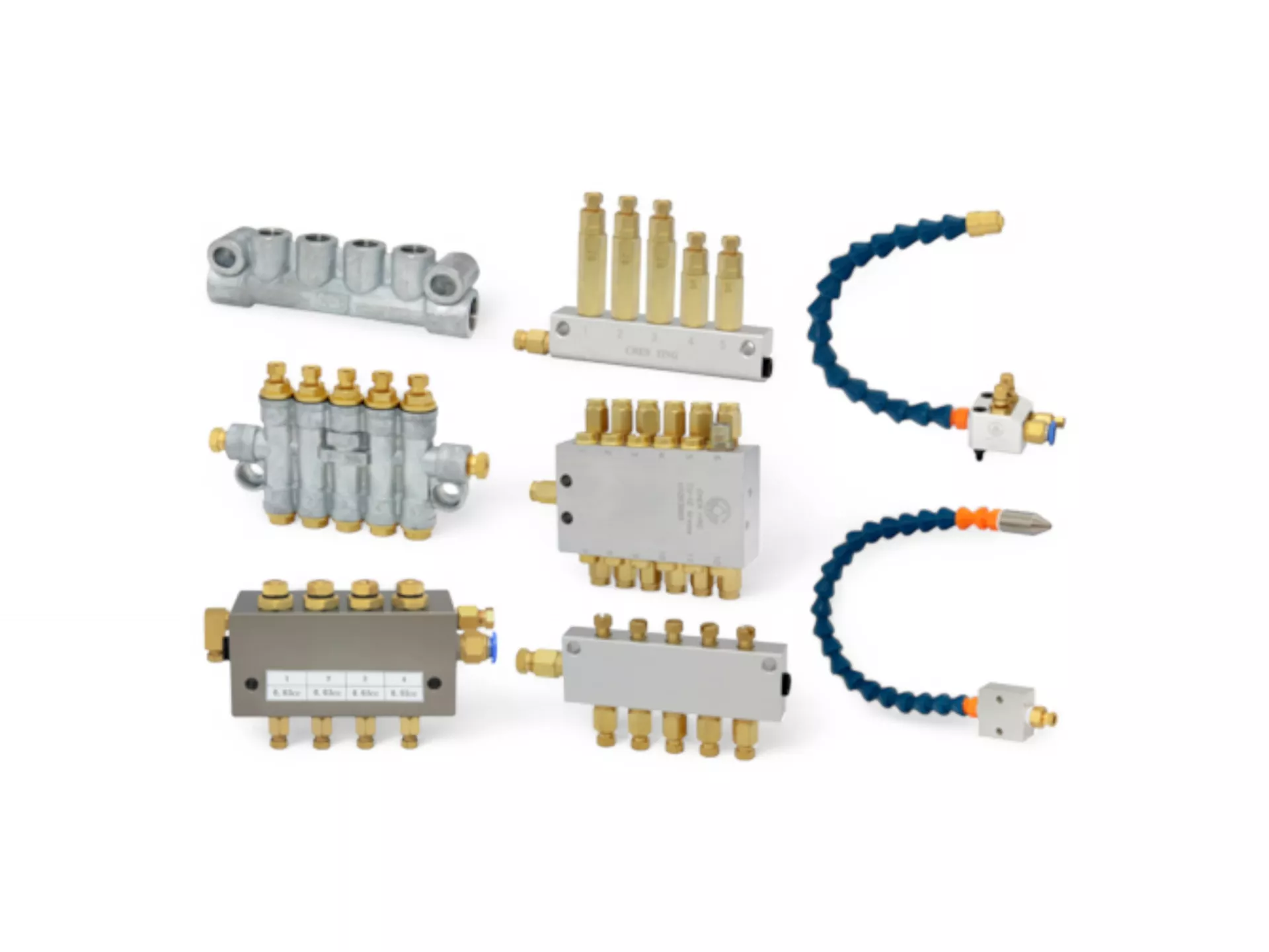 Dağıtıcılar, Orantı Adaptörleri, Püskürtme Tabancaları