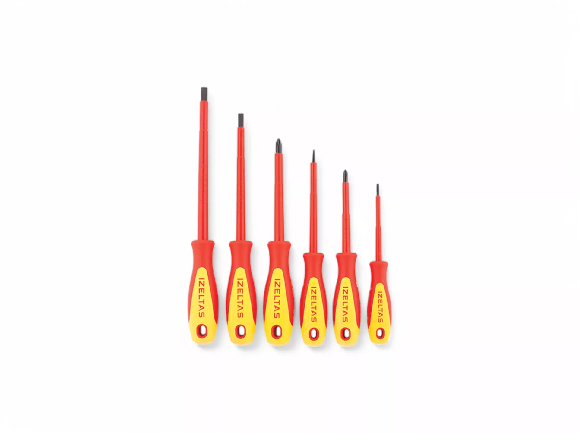 4140 1000V Insulated Electrician Screwdriver Set (6 Pieces)